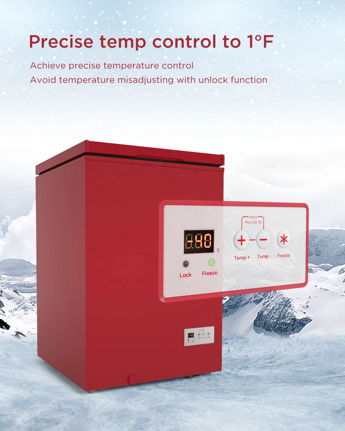 Hicon wholesale ultra low temperature chest freezer OEM/ODM chest freezer manufacturer