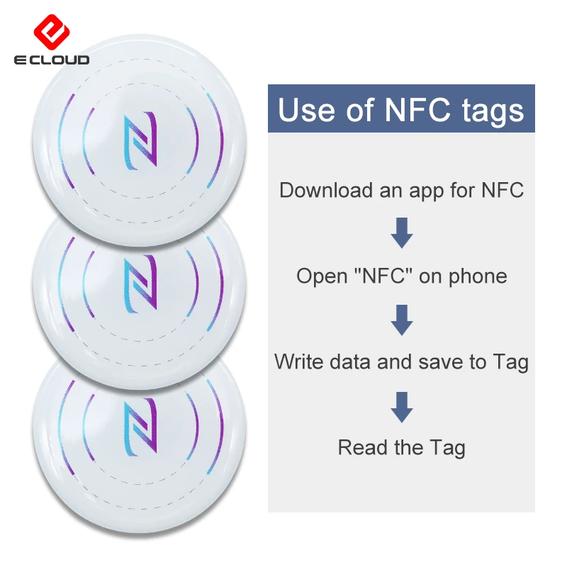 Карта контроля доступа NFC ISO14443A NFC-стикер для телефона клейкая бирка RFID 213 стикеры 13 56 МГц