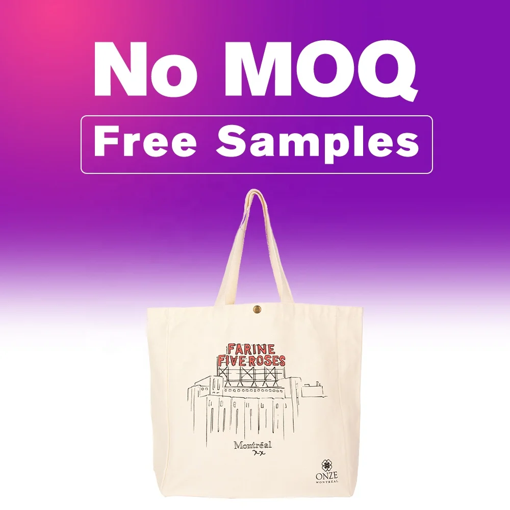 Factory Wholesale Fashion canvas shopping bag Sona Package canvas tote bag