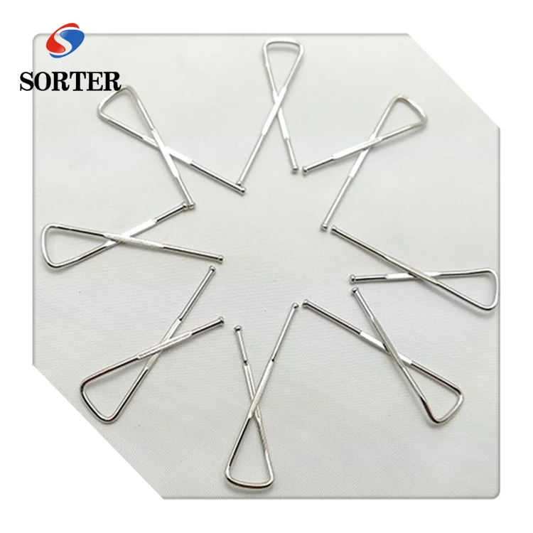metal shirt sleeve clip pins for shirts packing