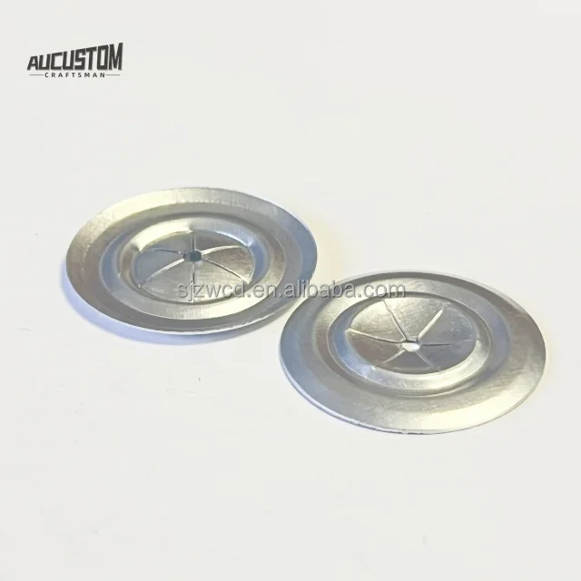 Galvanized Steel 30mm Round Self Locking Washer Fix Insulation Nail
