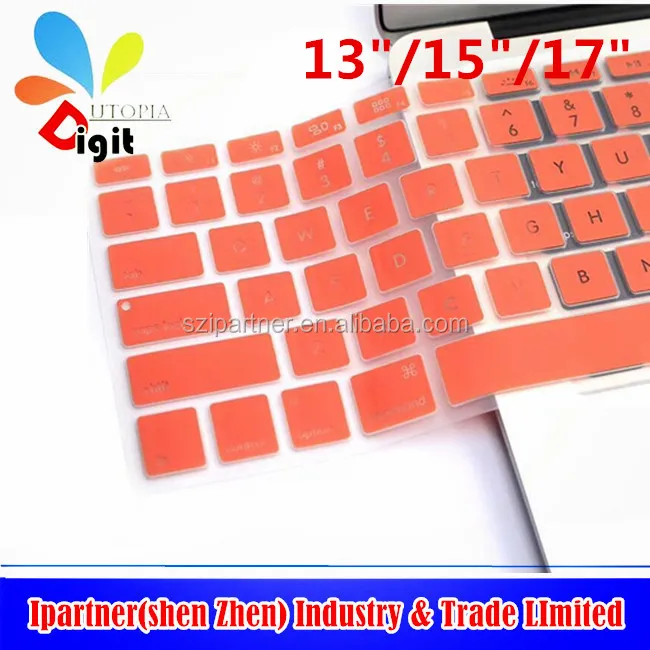 Waterproof Silicon Keyboard Cover for Macbook Protector Skin Cover