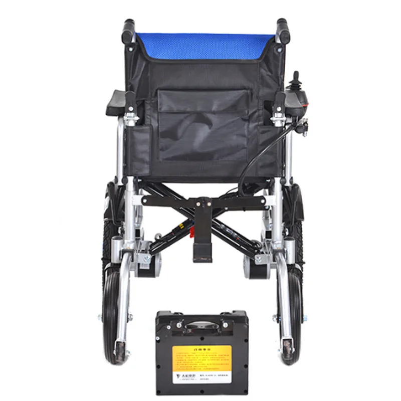2024 New Folding Electric Wheelchair Lightweight Folding Portable Travel Wheelchair Used For Sale