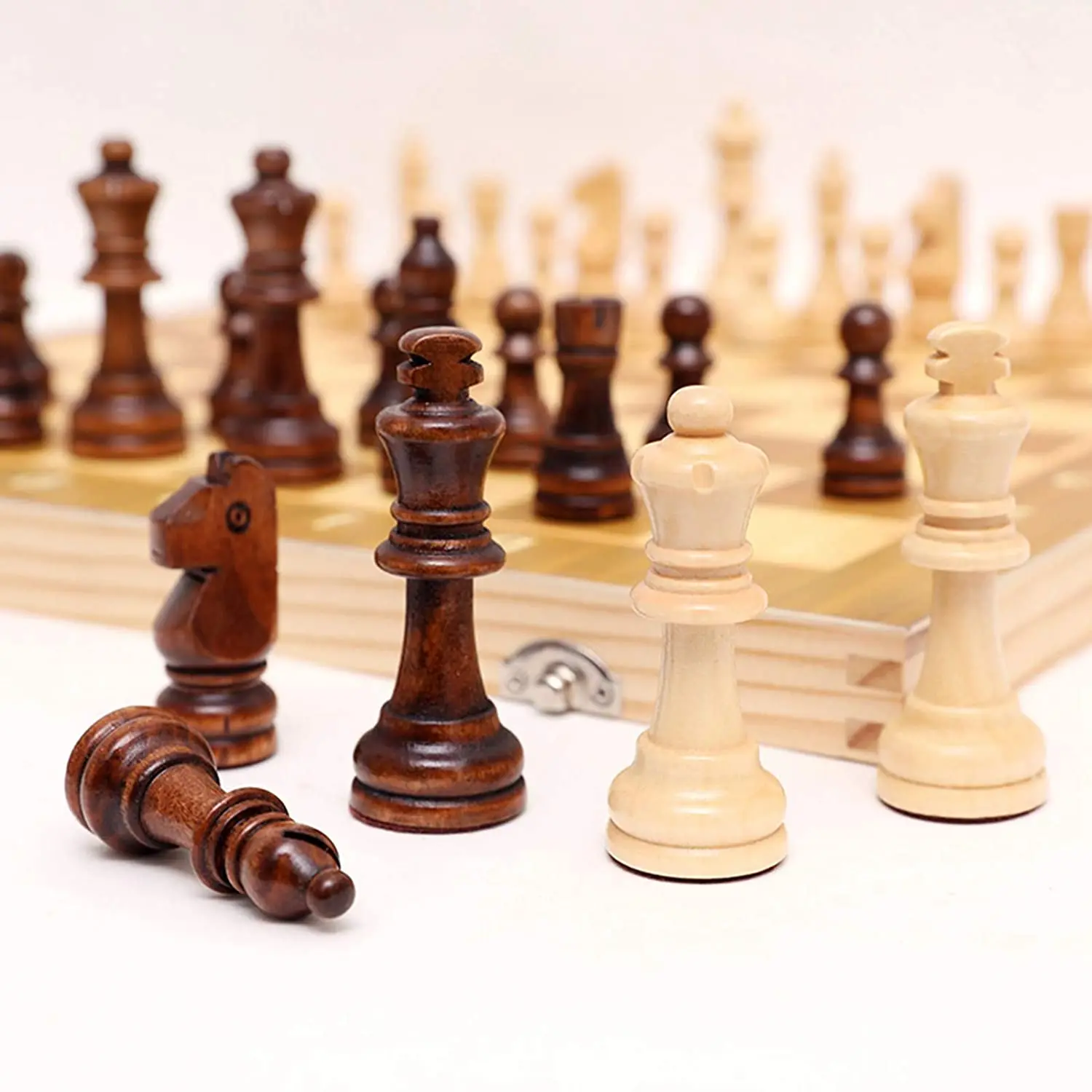 handmade OEM chess game wooden chess