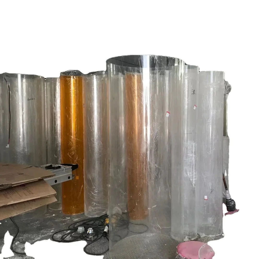 Transparent Clear frosted  Polycarbonate Pipe Colorful PVC PC PMMA Acrylic Plastic Tube