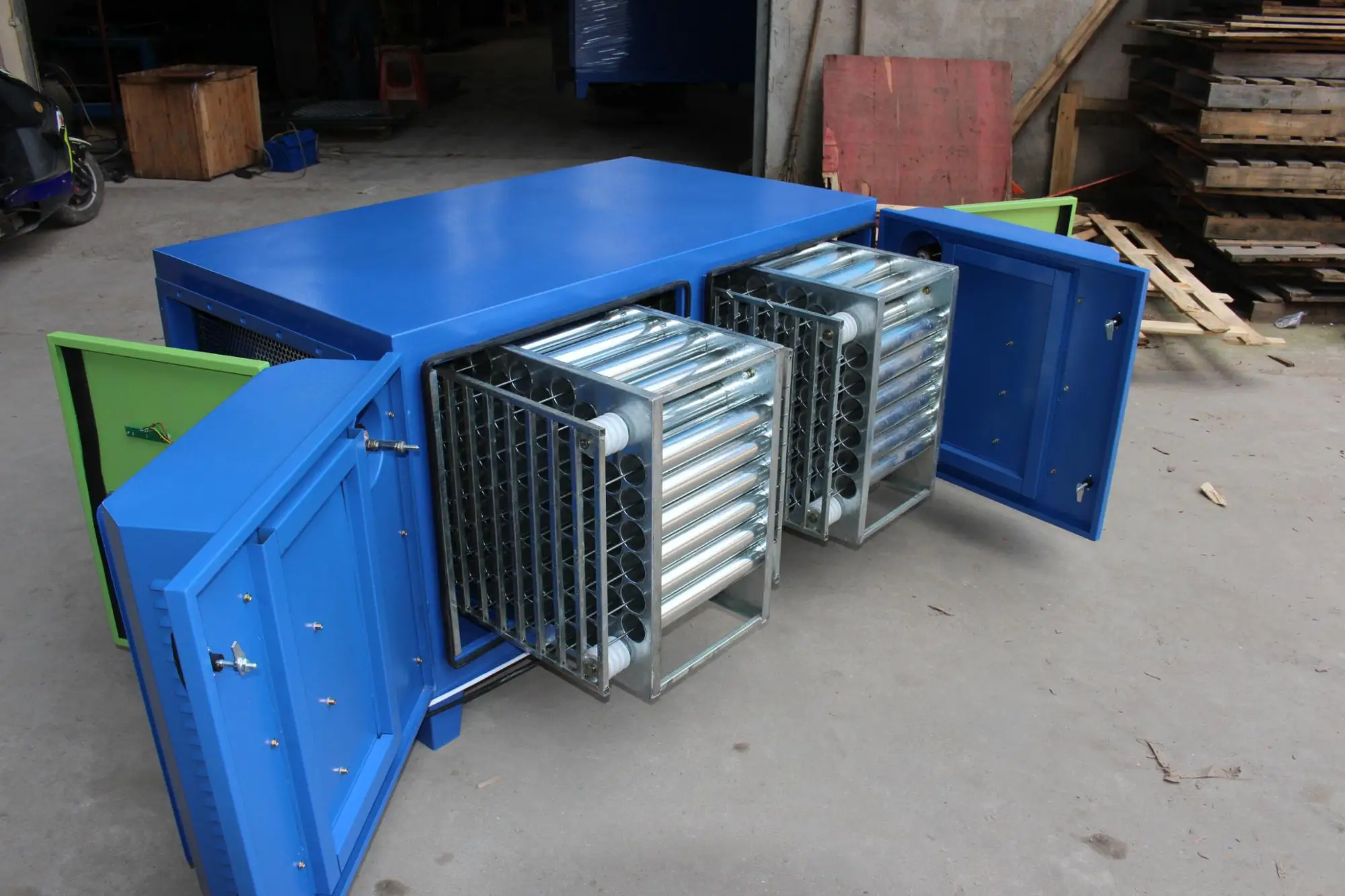 LVCHENG clean air purifier electrostatic air cleaner parts electrostatic fume purification expert