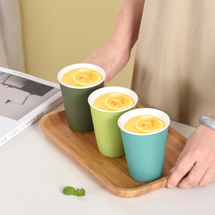 90ml/120ml small ceramic espresso cups colorful matte coffee mug porcelain mug without handle