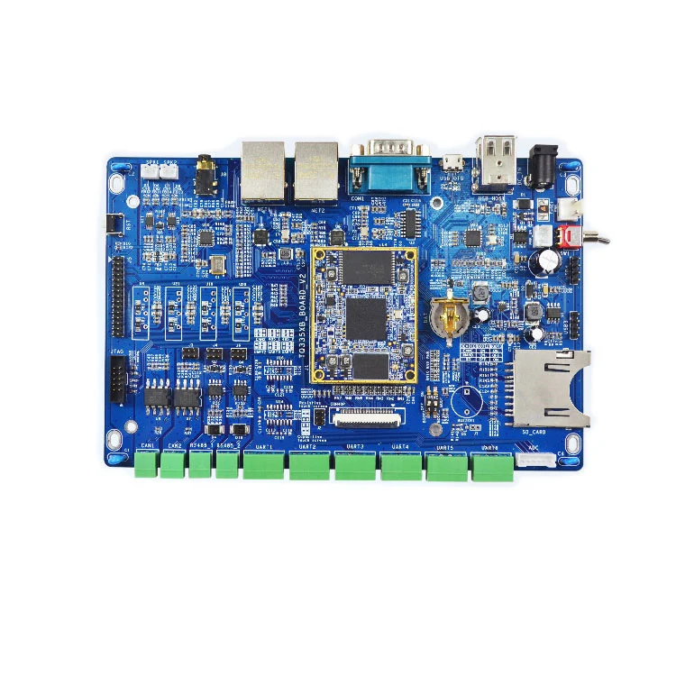 ARM development board AM3354 cortex-a8 embedded Linux industrial control motherboard dual Gigabit network 6 serial ports