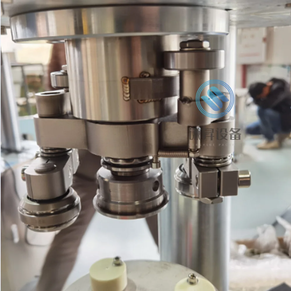 
Semi-Automatic can sealer / pet bottle sealing machine / beer tin can sealing machine 