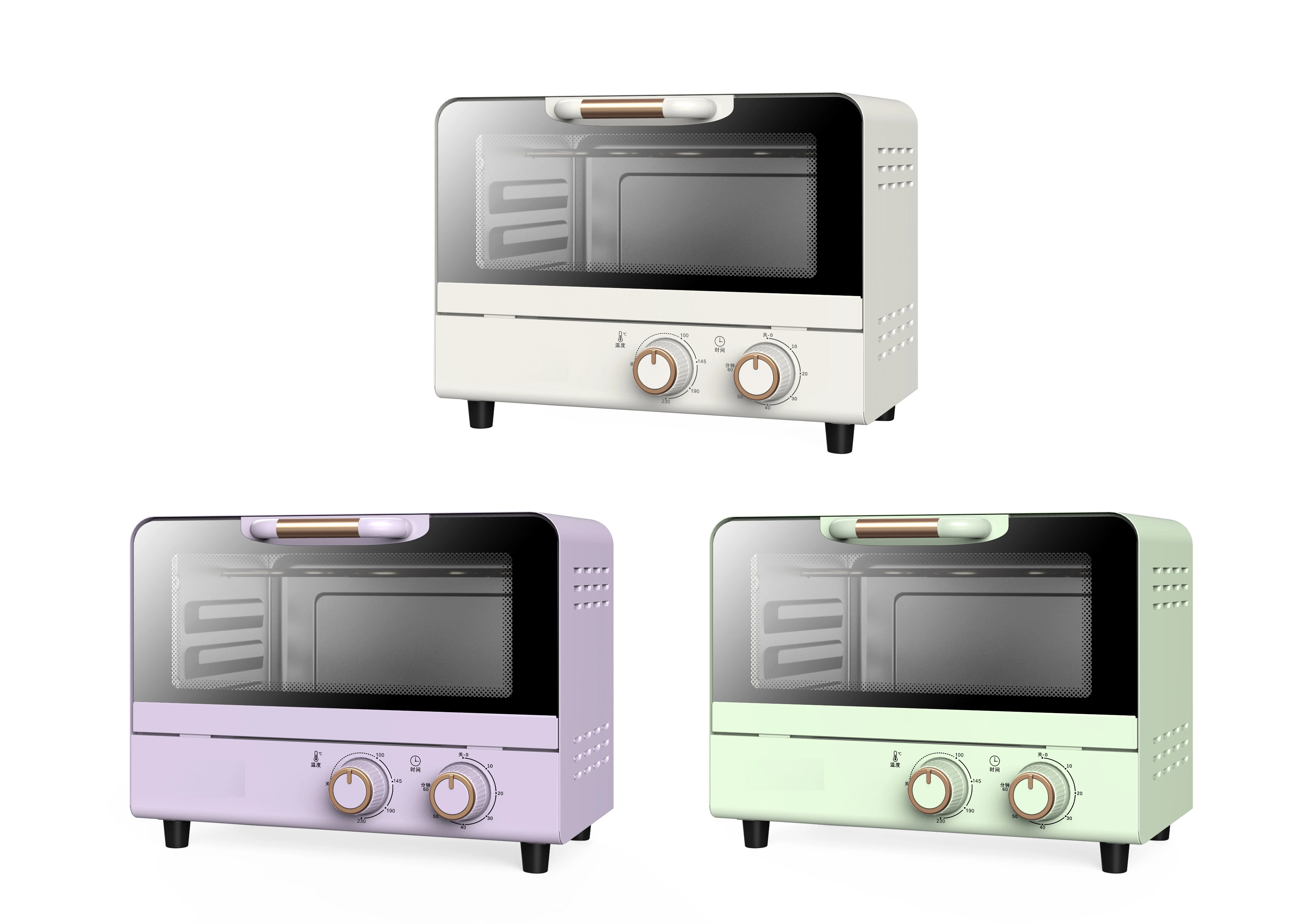 Factory direct 12 liter  electric oven home baking