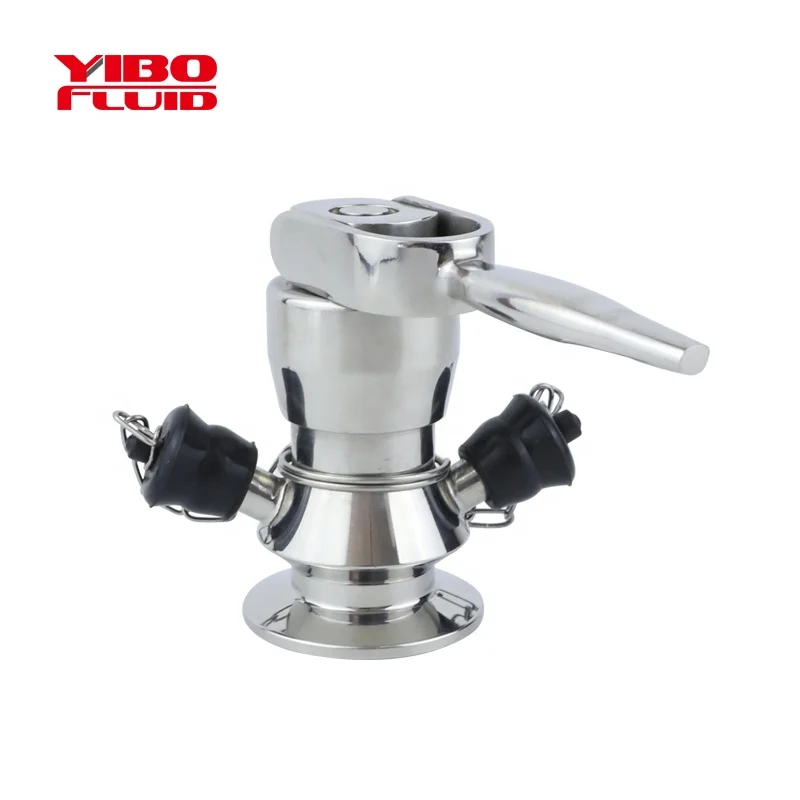 Stainless steel, hygienic, sanitary, aseptic. sample valve for automatic sample valve  food-grade tank pipe fitting