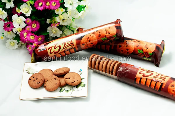 Delicious Chocolate biscuit snack cookies