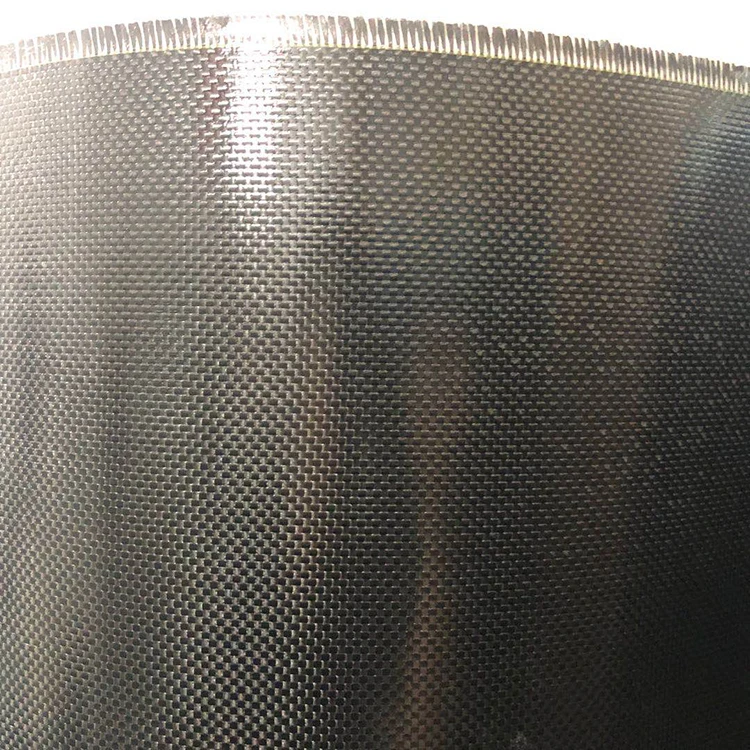 3k 6k 12k Black Twill Weave Carbon Fiber Fabric 100% Prepreg Carbon Cloth