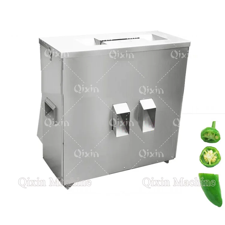 Commercial factory price hot sale chilli pepper destemming machine processing pepper stem cutting removing machine