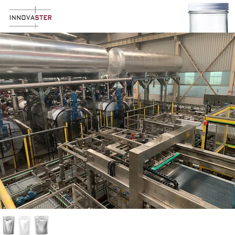 Horizontal Autoclave Food Canning Cooking Retorts Autoclave Machine