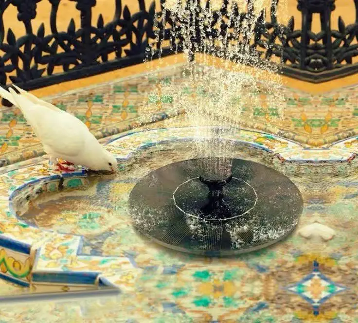 The latest garden ornament sump pump Water Fountain Pump Floating Garden Sprinklers