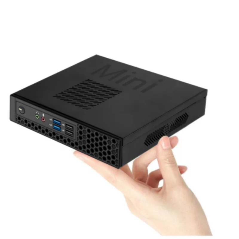 Intel Core I3 I5 I7 Dual Core Ubuntu Linux Win7 Mini Factory Direct Cheap Small Desktop Computer PC for Home Office Business SSD