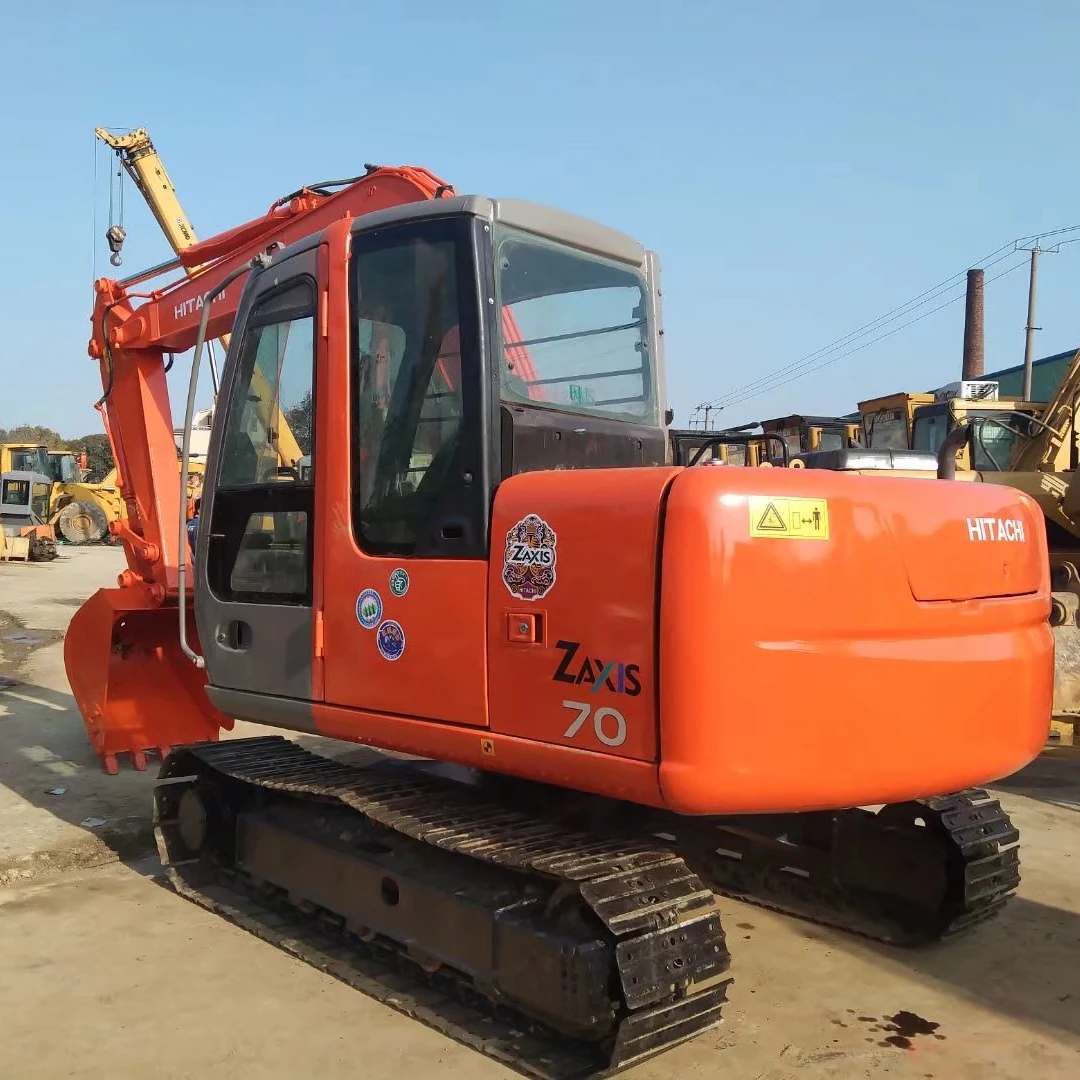 Cheapest Used Excavator HITACHI EX70 Made In China With Good Condition And Lower Working Hours