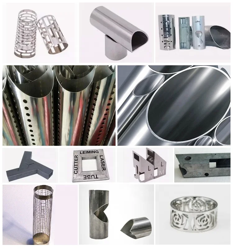 Brand New Professional 1000w 1500w 2200w 3300w 4000w Fiber Laser Pipe Tube Cutting Cutter Tube Machine