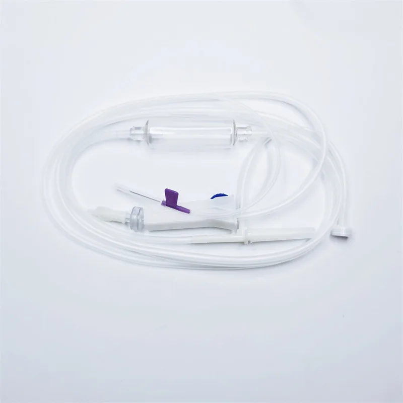 Medical Products Sterile Medical Disposable Iv Transfusion Set device set equipment Animal intravenous infusion tube