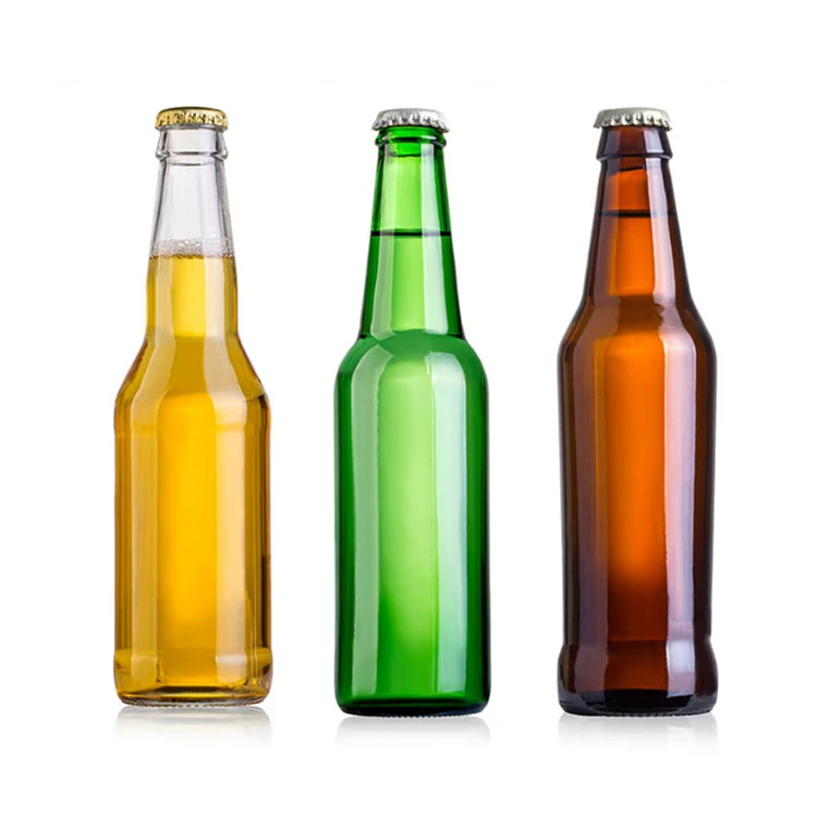 Factory direct supply 330ml beer bottle brown Belgian white bear milk tea fresh beer packaging bottle wholesale