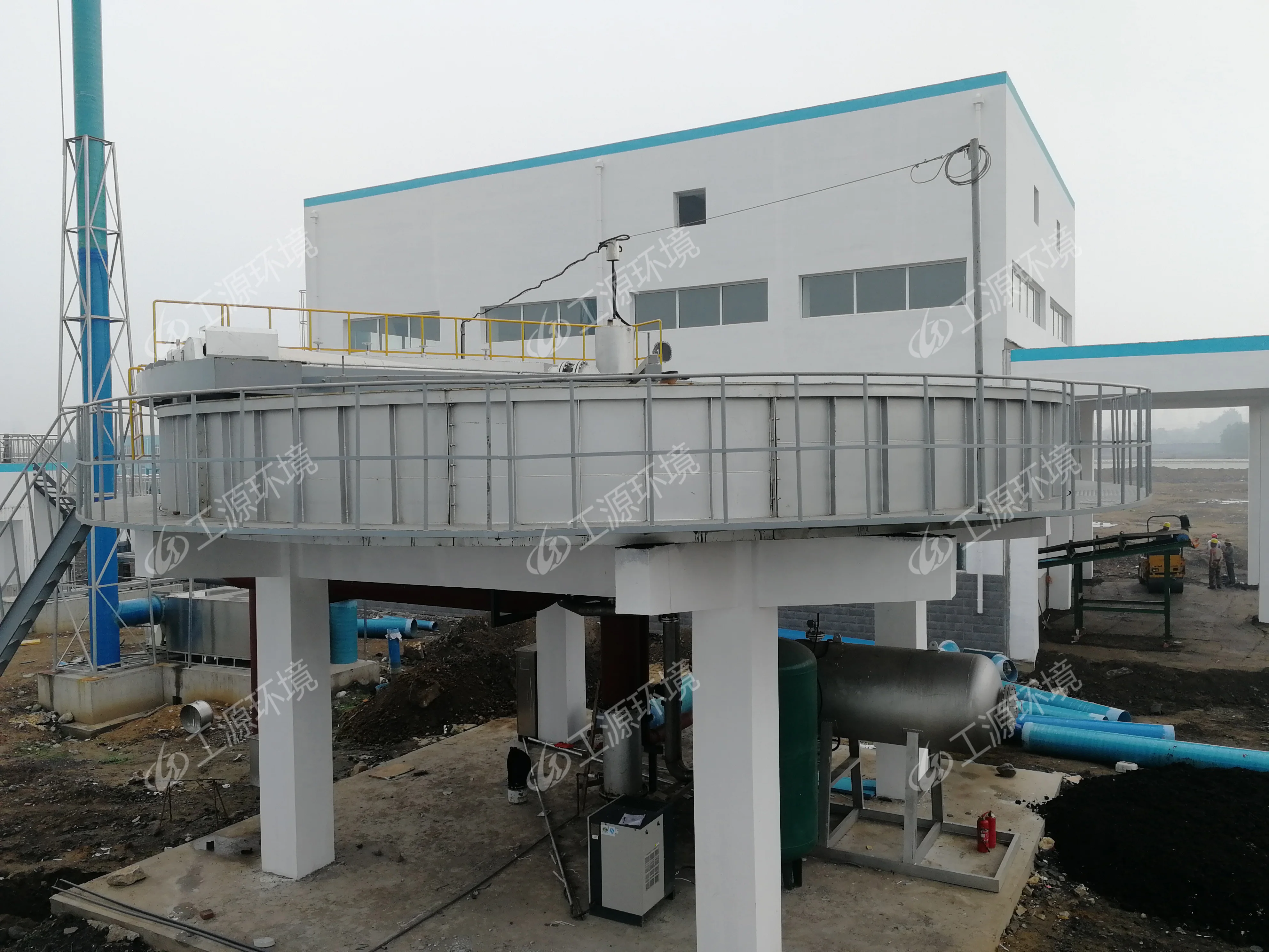 superifical circular Dissolved Air Flotation gongyuan daf for industrial sewage treatment