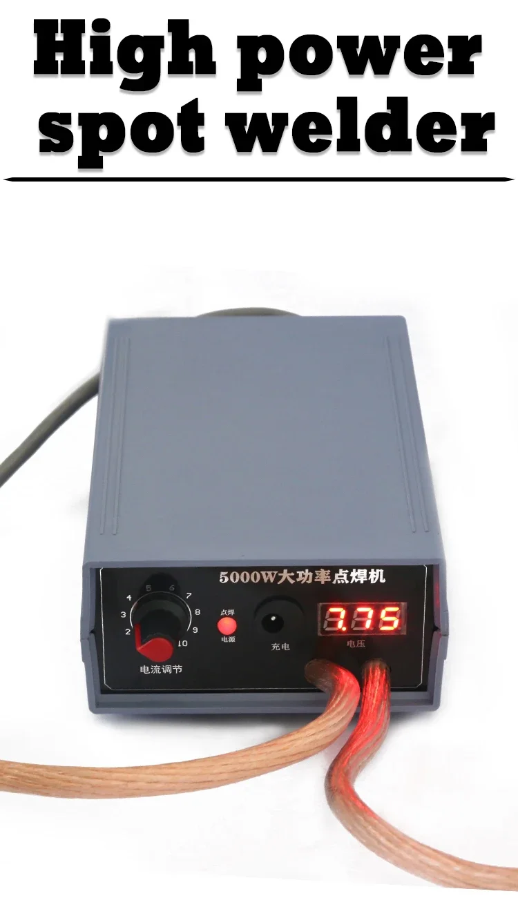 Diking 5000W Mini Spot Welder Kit DIY 18650 Battery Portable Spot welding Machine Pen for 0.1/0.15/0.2/0.25mm Nickel