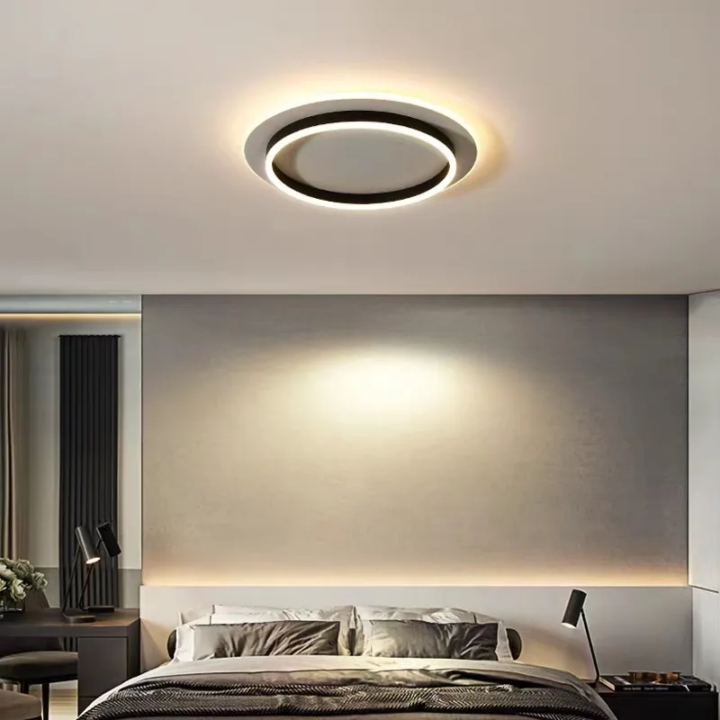 Nordic minimalist bedroom light LED room ceiling light modern minimalist master bedroom ceiling lamp