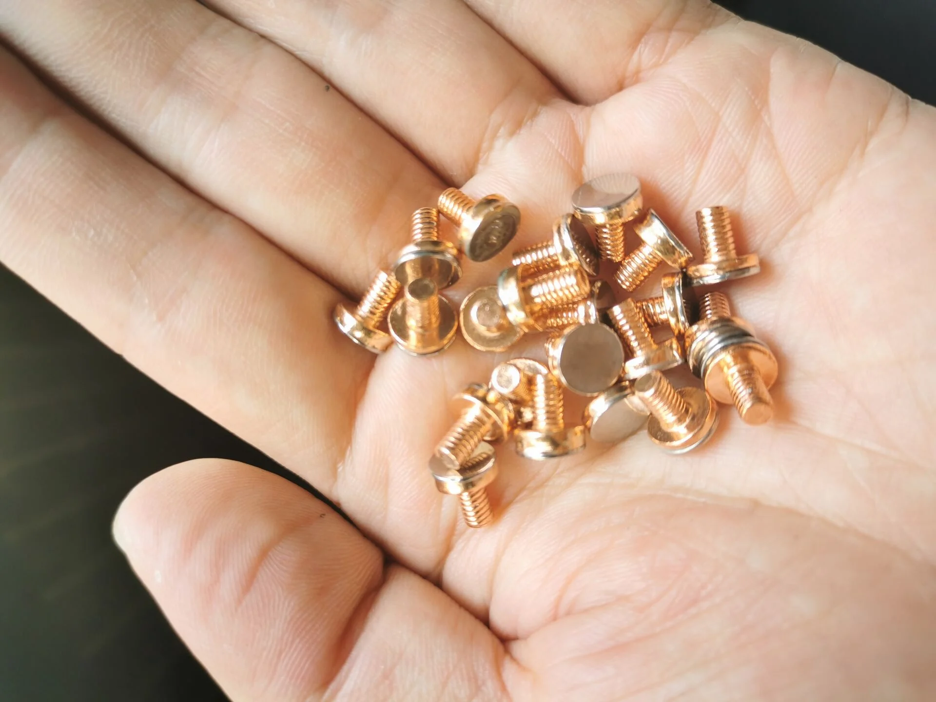 Agni Agcdo Silver Copper Electrical Bi-metal Contact Point Rivets For Switch