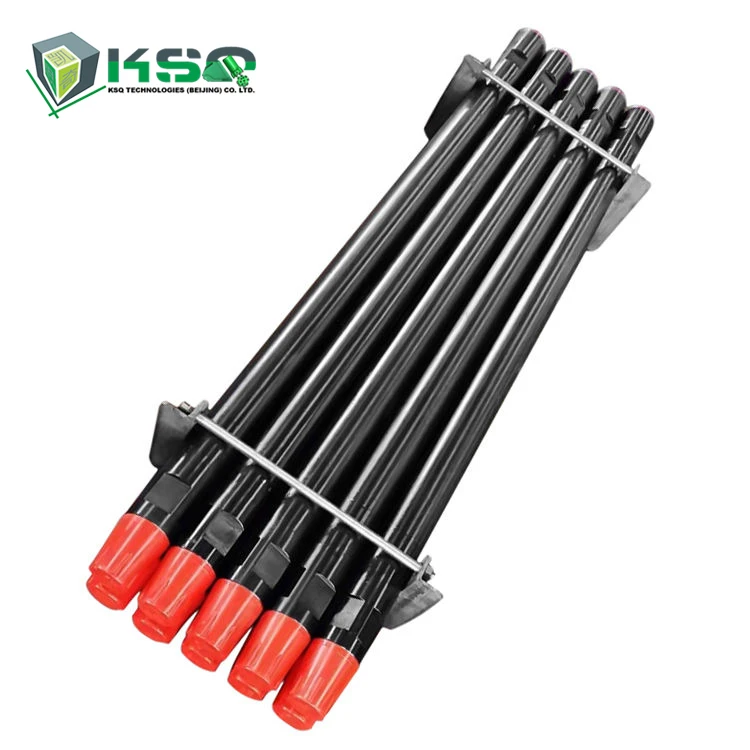 High-quality 76-114mm DTH Drilling Rods Threaded Oilfield Drill Pipes by Manufacturer