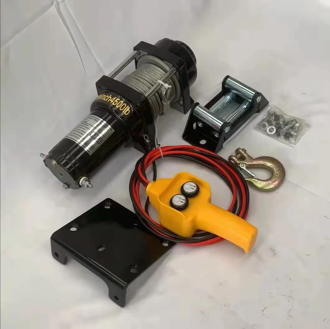 4500LB small electric winch 12v for ATV/UTV use