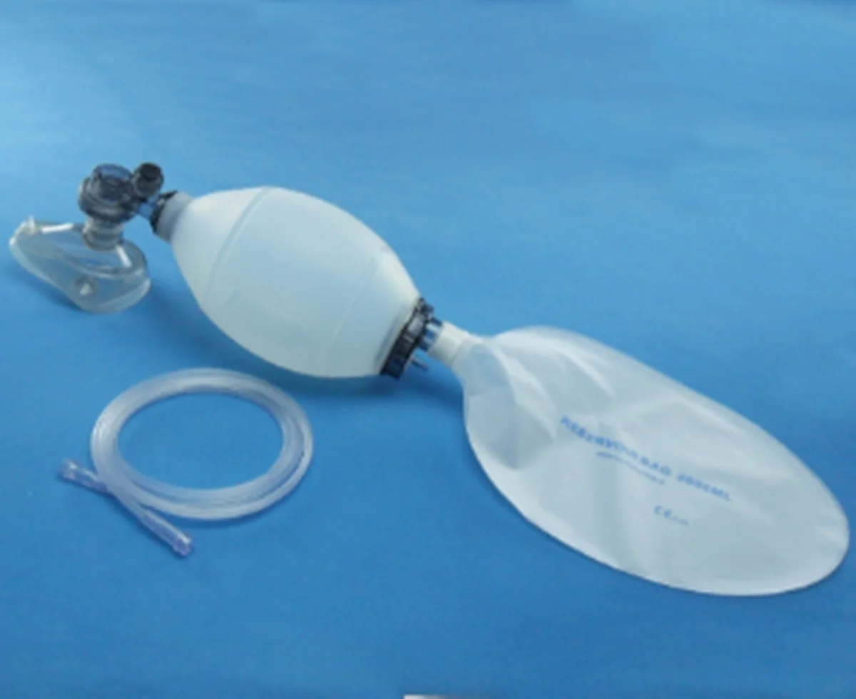 Hospital First Aid Silicone Resuscitator Bag