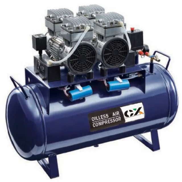 Для 4 Стоматологическая Установка 220v/110v стоматологическая машина сжатого воздуха воздушный компрессор, работающий без смазки портативный для Стоматологическое встроенное кресло CX-1500