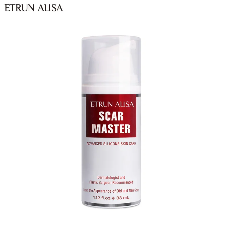 ETRUN ALISA OEM 8 weeks acne scar removal face and body Silicone Scar jelly gel Reduce the appearance of old and new scars