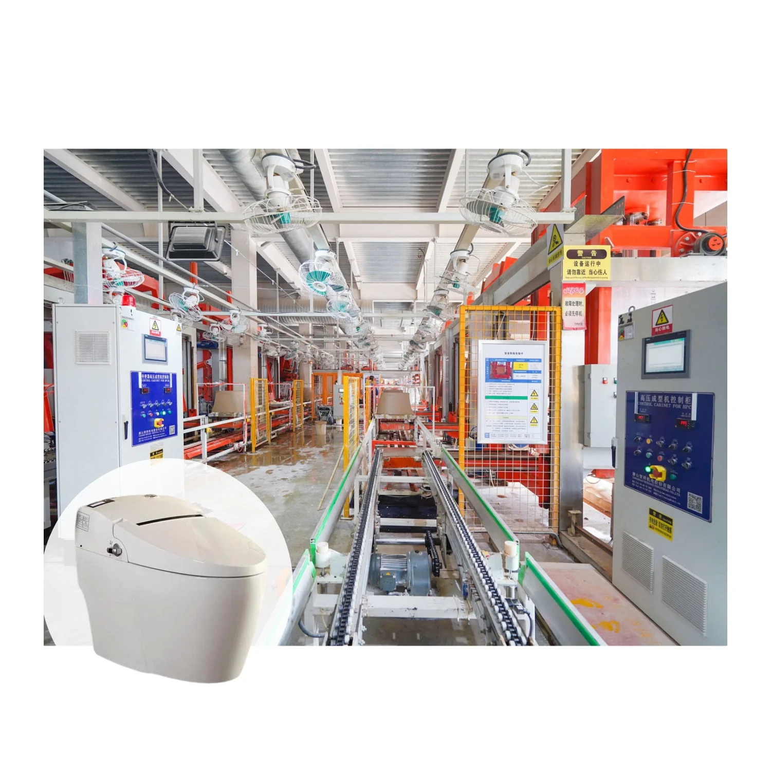 Hot Sales in China Smart E Bidet Intelligent Toilet High Pressure Casting Machine