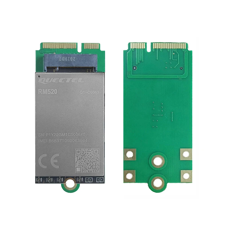 Quectel 5G Module RM520NGL RM520NGLAP-M20-SGASA MINI PCIE Adapter,60*30mm M.2 to MINI PCIE with card slot for 5G M.2 Modem