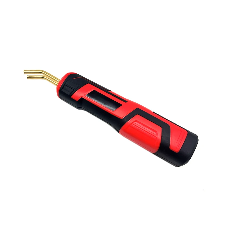 40W USB Rechargeable Cordless Plastic Welder LED Indicator Hot Stapler Gun kit Welding Machine for Car Bumper Crack Repair