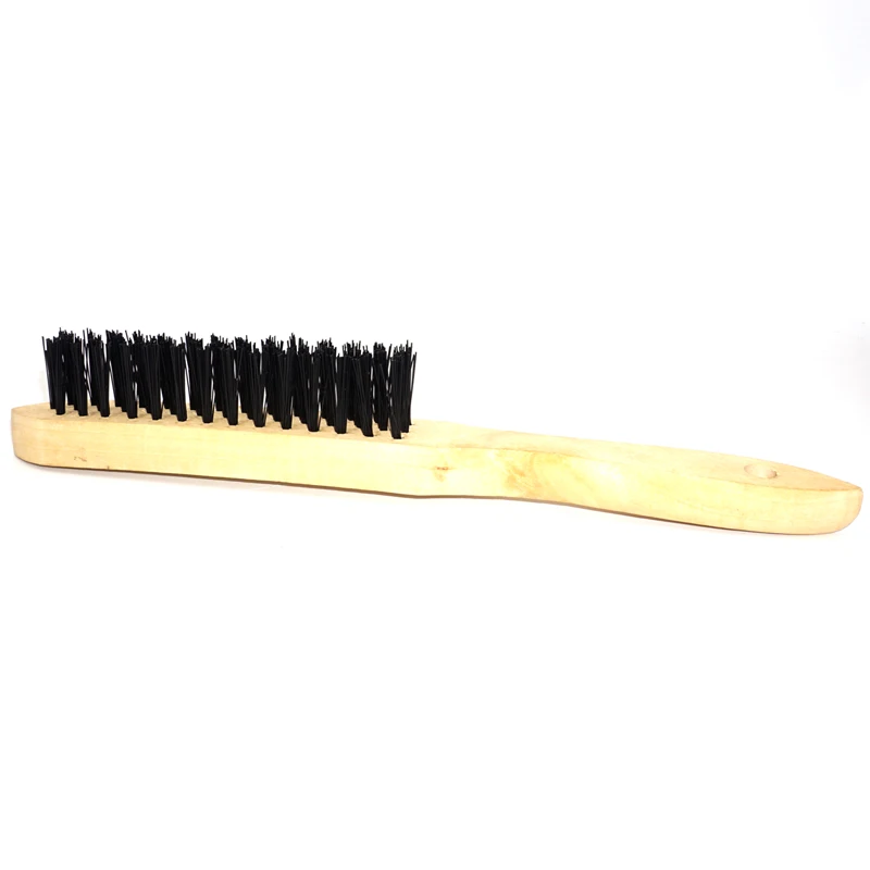 Wood Handle Wire Scratch Brush Heavy Duty Stainless Steel Brushes
