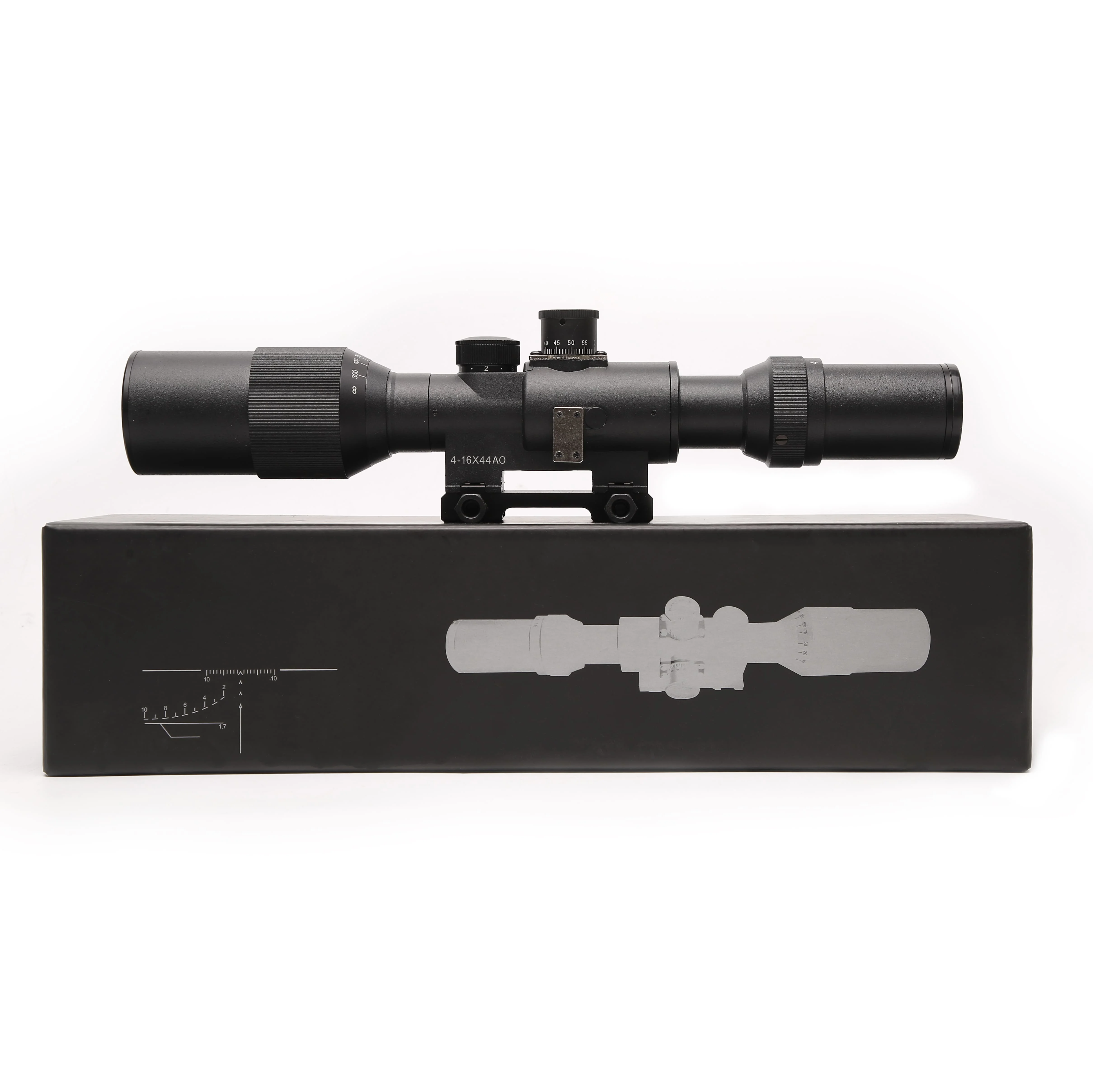 SVD 4-16X44 AO FFP прозрачная оптика уличный охотничий прицел сильный ударопрочный и аксессуары