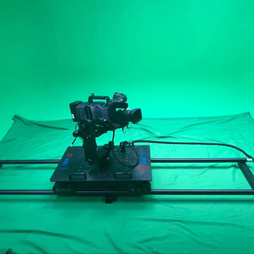 Professional Live Video Broadcasting Equipment ST-2000 Motorized Camera Dolly For Shooting