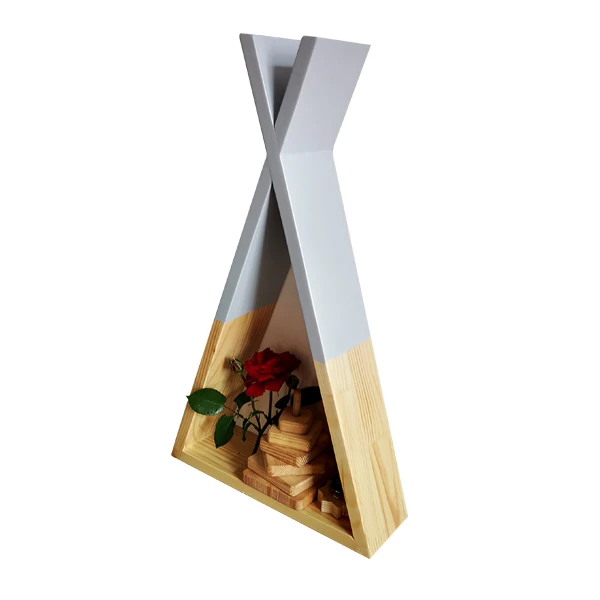 Wood Floating Shelves for Wall Farmhouse Wooden Wall Shelf for Bathroom Kitchen Bedroom Living Room