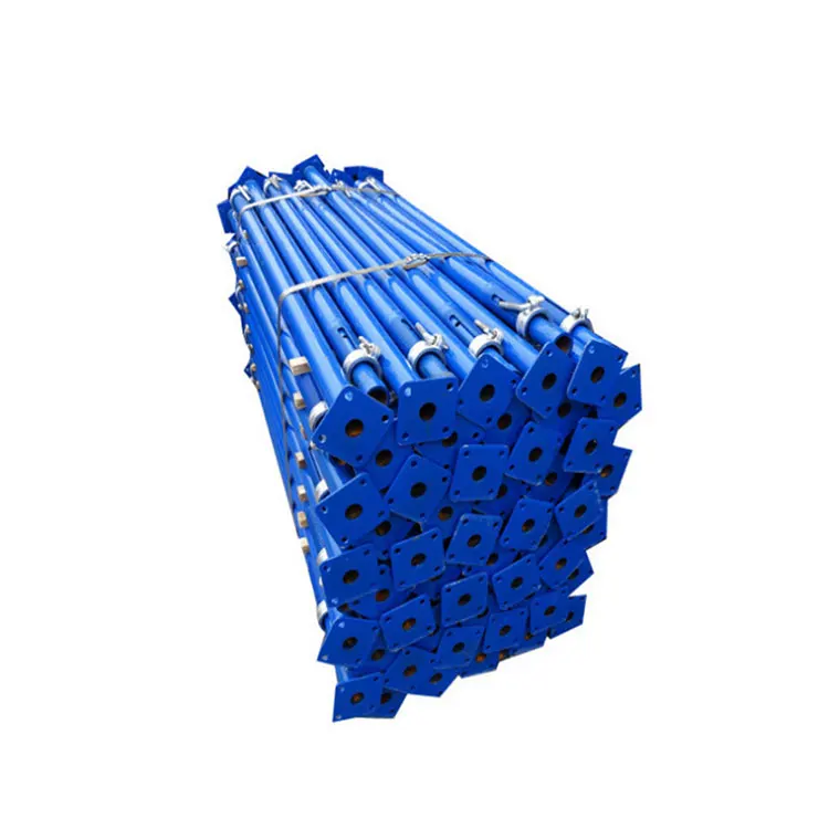 Hot Selling Steel Scaffolding Poles Adjustable Building Steel Support Sale Steel Roof Support Beams