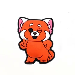 10% Discount New Arrival Hot movie Factory price High Quality PVC encanto shoes bear charm Turning red croc charms