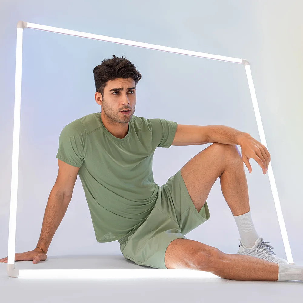 Brand Mens muscle T shirt bodybuilding fitness men tops cotton singlets Plus Big size T Shirt Cotton Mesh Short Sleeve Shirt