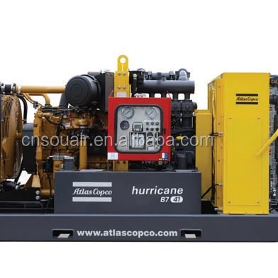 AtlasCopco Air Nitrogen Booster Compressor B15-62/2175 (24-150bar/73M3/min) for geothermy/oil field/water well drilling project