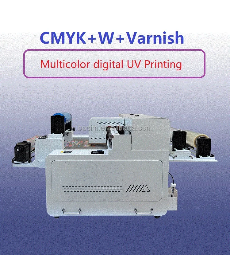 5040 uv printer flatbed Hoson board auto lamination dtf all in one digital printing machine with i3200 xp600 print heads