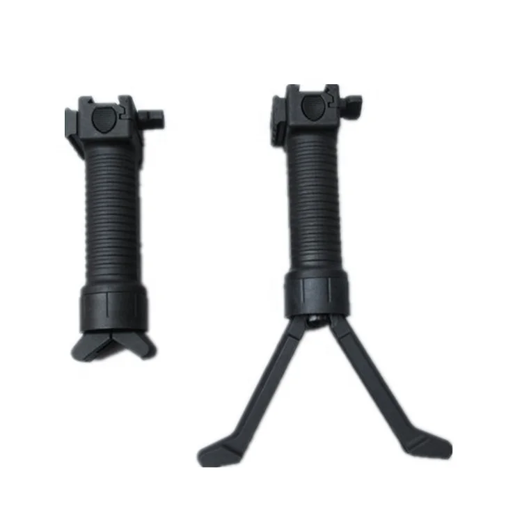  Нейлоновый материал пластиковый военный тактический передний захват Bipod Picattinny Weaver Rail винтовка Foregrip для пейнтбола стрельбы