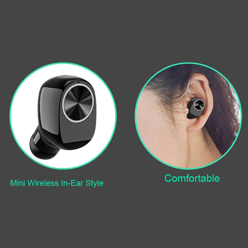 High Quality Wireless Earphone, Tws in ear Headphone With Charging Box Microphone V5.0 Wireless Earbuds