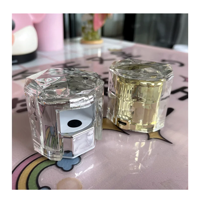 Acrylic Nail Kit With Gel Lamp Dryer Full Manicure Set Battery Rechargeable Portable 12W Mini Nail Fast Dryer Uv Led Usb Lamp