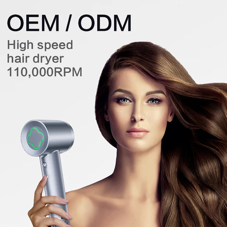 Высокоскоростной ионный фен для волос мощный Фен Secador De Pelo Профессиональный отрицательный высокоскоростной бесщеточный двигатель